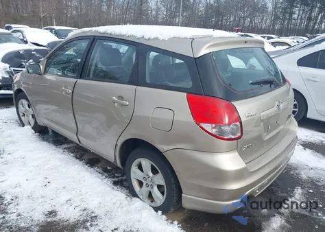2003 Toyota Matrix Xrs z USA, uszkodzony, nr VIN 2T1KY32E43C112550